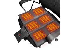 China Foldable Electric Rechargeable 5V Battery Heated Stadium Seat Cushion Car Seat Heater Pad supplier
