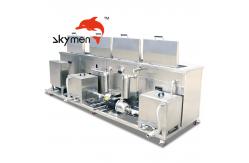 China 1440L Industrial Ultrasonic Cleaner 4 Tanks Cleaning Rinsing Drying Filtration supplier