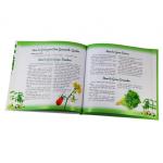 Carton Picture Text Book Printing Services Enamel Paper Materials For Kids