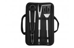 China 3pcs BBQ Utensil Set , Multioccasion Professional Grilling Tools supplier