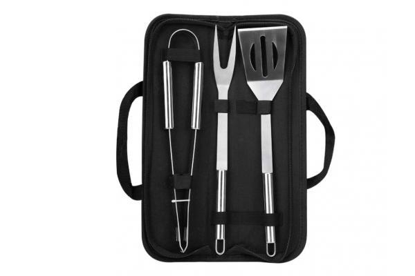 3pcs BBQ Utensil Set , Multioccasion Professional Grilling Tools