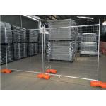 OHSAS Temporary Security Fence 2100mmx2400mm Hot Dipped Galvanized Fencing for sale