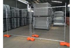China OHSAS Temporary Security Fence 2100mmx2400mm Hot Dipped Galvanized Fencing supplier