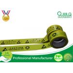 Underground Caution PE Warning Tape Double Color with Strong Adhesive for sale