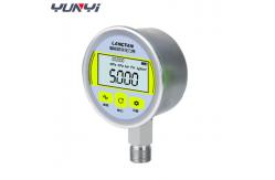 China 80mm Mini Hydraulic Digital Manometer Natural Gas Pressure Gauge supplier