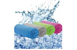 China Convenient Packaging Gym Sport Towel Polyester Microfiber Instant Cooling Towel supplier