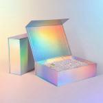 Rectangle Rigid Cardboard Box , Practical Magnetic Closure Rigid Boxes