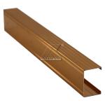 U Shape Decorative Aluminum Trim Different Finish High Grade Extrusion Profiles for sale