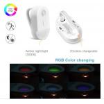 IP65 5m Battery Operated Night Lights RGB Motion Sensor Toilet Seat Night Light for sale
