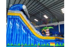China 0.55mm PVC Inflatable Pool Water Slide Playground Jump Bouncer supplier