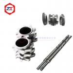 Hardness HRC58-62 Sand Blast Twin Screw Extruder Parts Surface Finish for sale