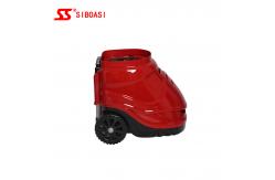 China Folding Design Tennis Serving Machine With Upgraded Stable Moving Wheel supplier