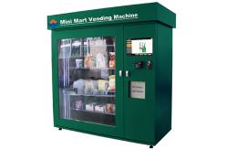 China High Capacity Network Vending Machine , Banknote Acceptor and Credit Card Reader supplier