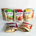 8oz Powder Aluminium Foil Bag Moisture Proof Pouches Customized For Food Packing for sale