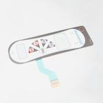 Electronic PET Membrane Switch , Tactile Membrane Keypad With Logo Printing OEM for sale