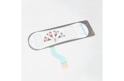 China Electronic PET Membrane Switch , Tactile Membrane Keypad With Logo Printing OEM supplier