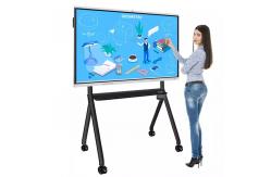 China Class Teaching Interactive Digital Whiteboard , Flat Panel White Interactive Board supplier