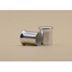 16.5mm Diameter Silver Aluminum Perfume Bottle Caps With Durable PP Inner