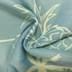 Pineapple Printed Patterned Jersey Fabric Printed Knitting 215CM Width for sale