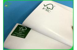 China 300G Both Side Coated White Glossy Art Paper With Surface Smooth supplier