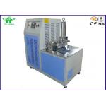 Blue Environmental Test Chamber , Rubber Plastic Low Temperature Brittleness Test Instrument -80℃~0℃