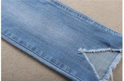 China 10.8 Oz High Stretch Denim Fabric Crosshatch Cotton Spandex Jeans Fabrics supplier