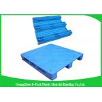 Virgin HDPE Plastic Skids Pallets With Three Runners , 1T Shelf Load for sale