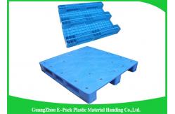 China Virgin HDPE Plastic Skids Pallets With Three Runners , 1T Shelf Load supplier