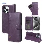 Business Style Pu Leather Phone Case Flip Cover Wallet Stand For Samsung S25 Ultra for sale