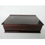 Square Reddish Brown Wood Finish Aluminium Profiles With Strong Stability