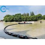 Intertidal Floating Oil Boom Fence Absorbent Flat Foam PVC  Fabric
