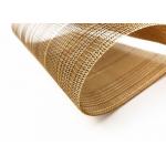 Interior Architecture Design Glass Laminated Metal Mesh For Space Divider