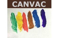 China Premium Medium Textured Hand Painted Primed Rain Dew Linen Canvas Roll supplier