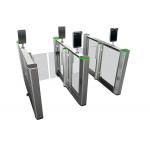 BLDC Motor 5 Million Times Glass Turnstile Gate Access Control IP45 for sale