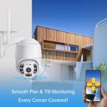 HD 3MP Night Vision Outdoor Waterproof CCTV PTZ Camera Home Security IP Camera Wireless Network Cam Wifi Camera for sale