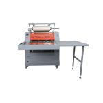 Steel Roller Dia200mm Book Lamination Machine , 160C Paper Roll Lamination Machine for sale