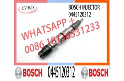 China 0445120312 High quality new diesel engine parts common rail fuel injector 0445120312 supplier