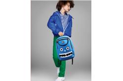 China Large Boys Fancy Waterproof Kids Backpack Shoulder Reduced Pressure supplier