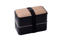 China 2 Layers Leakproof Multi Compartment Lunch Box Containers Bamboo Bento supplier