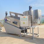 Stainless Steel Sludge Dewatering Machine Screw Press Wastewater Treatment Plant Sludge Dehydrator Efficient for sale