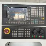 Middle duty 1000mm Cnc Turning Machine CK6136 CNC Lathe 8 Station Electric Turret