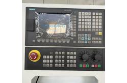 China Middle duty 1000mm Cnc Turning Machine CK6136 CNC Lathe 8 Station Electric Turret supplier