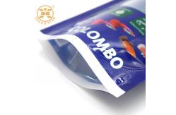 China Stand Up Privatel Label Plastic Screw Cap Spout Bags For Liquid supplier
