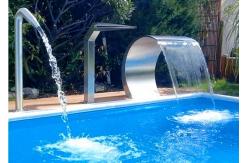 China Factory Supply Swimming Pool Cascade Waterfall Fountain Pool Cascade Waterfall jet supplier