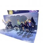 Customized Graduation Pop-Up Musical LED 3D Cards with Paper Surface Finishing