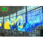 High Stability Indoor Full Color Transparent LED Screen SMD1921 500mm X1000mm for sale
