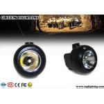 IP68 Rechargeable Cordless Cap Lamp Mining , 5.6Ah Li-Ion Cordless Cap Lamp for sale