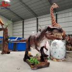 Jurassic Park Realistic Dinosaurs Theme Park Tyrannosaurus Model For Exhibition