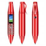 AK007 Mini Mobile Phone 0.96-inch OLED Display Wireless FM Radio Pen Style 2G Feature Phone for sale