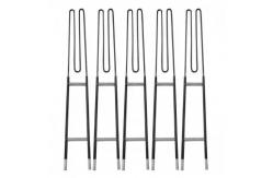 China High Temp Silicon Molybdenum MoSi2 Heater 1800 Degree Silicon Molybdenum Rods supplier
